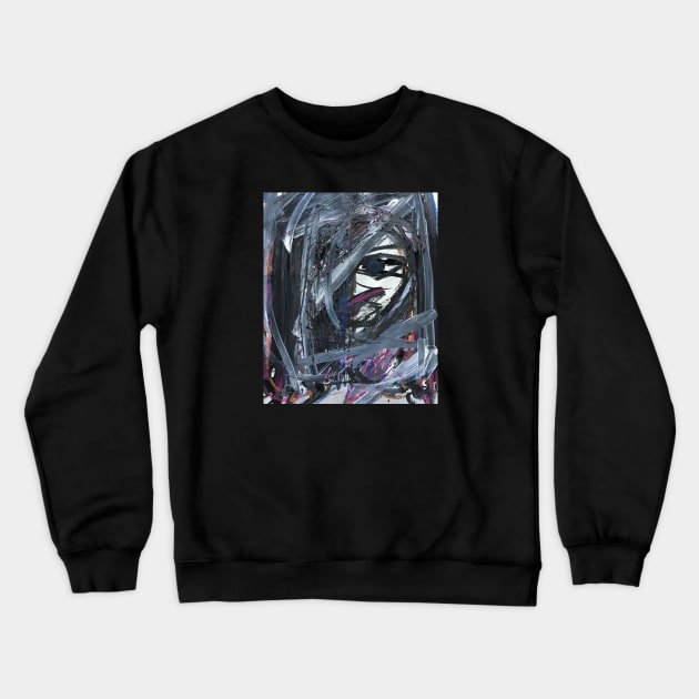 Discovery of Self/Birth Crewneck Sweatshirt by wenbrad49art